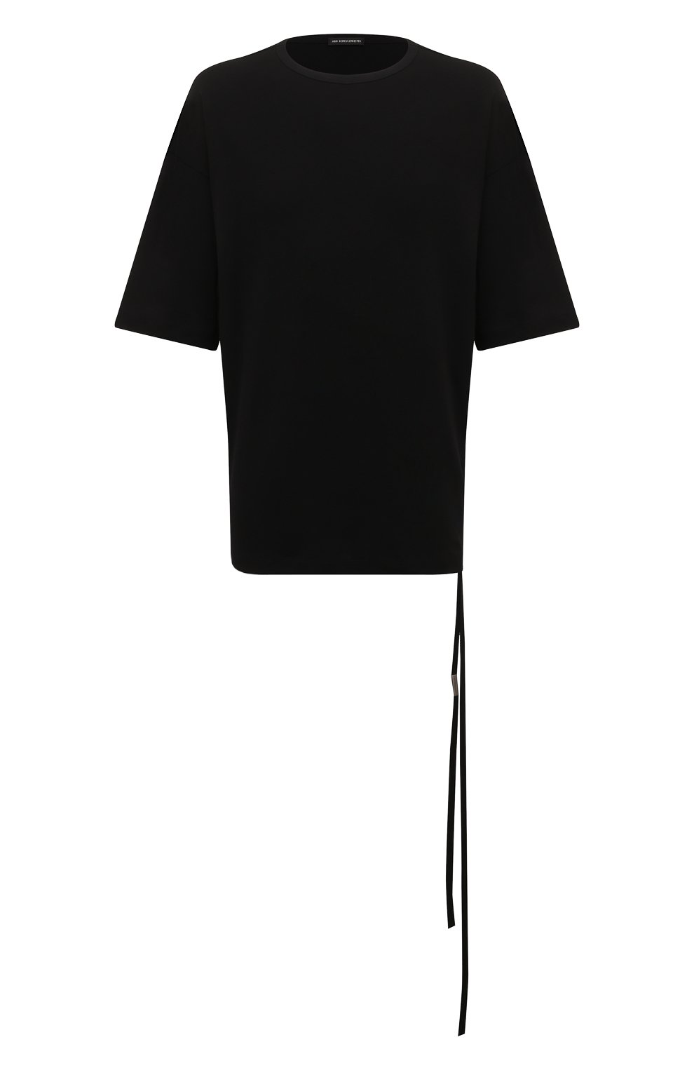 Хлопковая футболка ANN DEMEULEMEESTER, арт. 2402-M-JTS06-33-FA045-099, фото 1