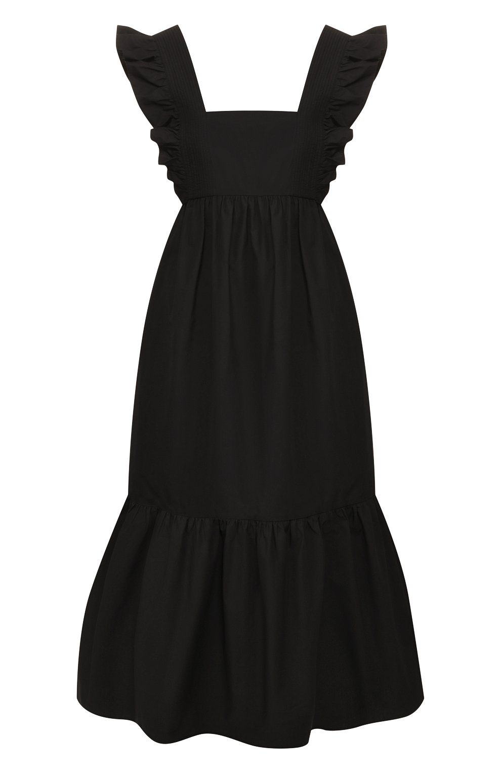 Хлопковое платье SELF-PORTRAIT, арт. SS20-014B, фото 1