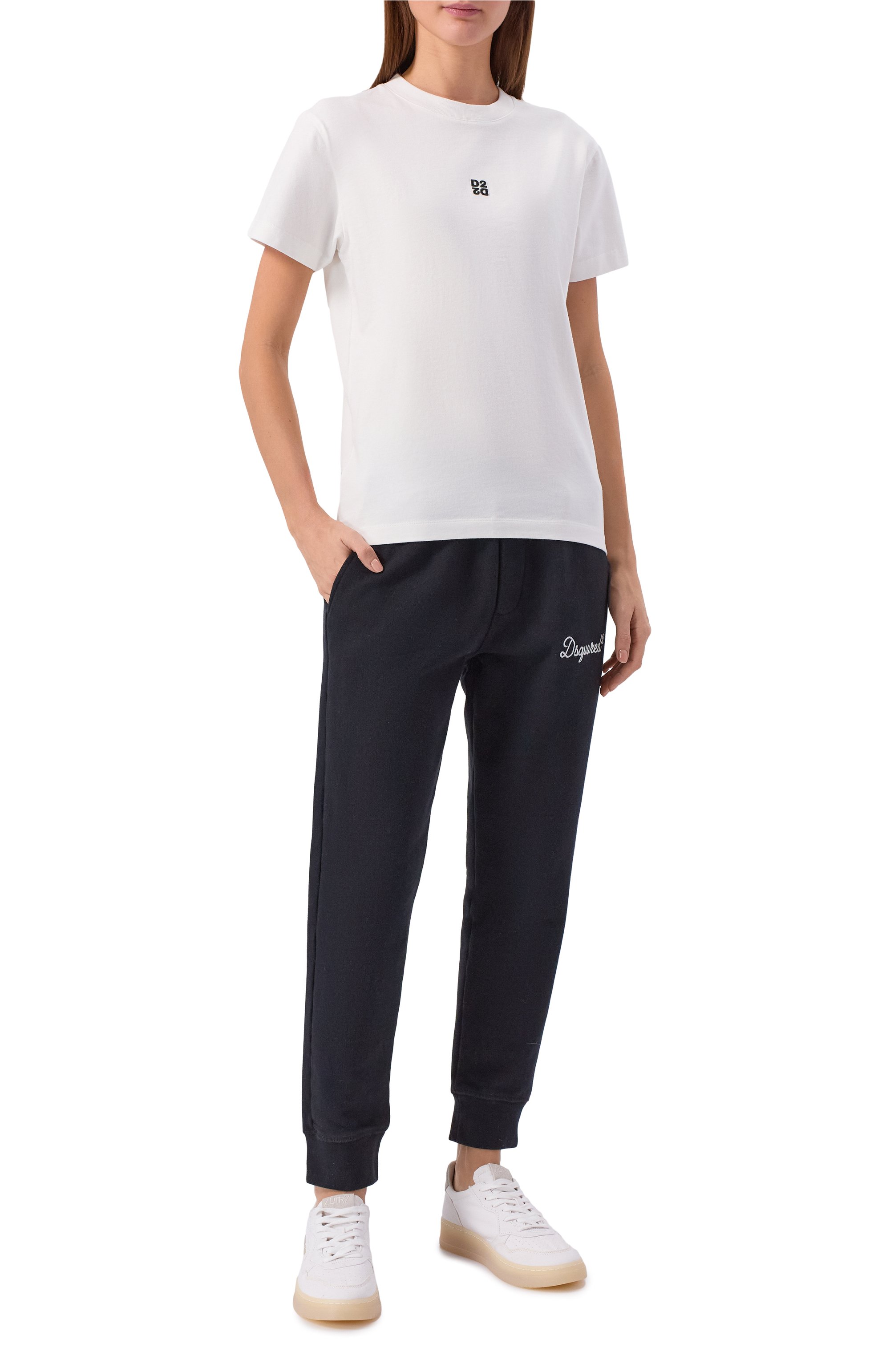 Хлопковые джоггеры DSQUARED2, арт. S75KB0547/D25029, фото 2