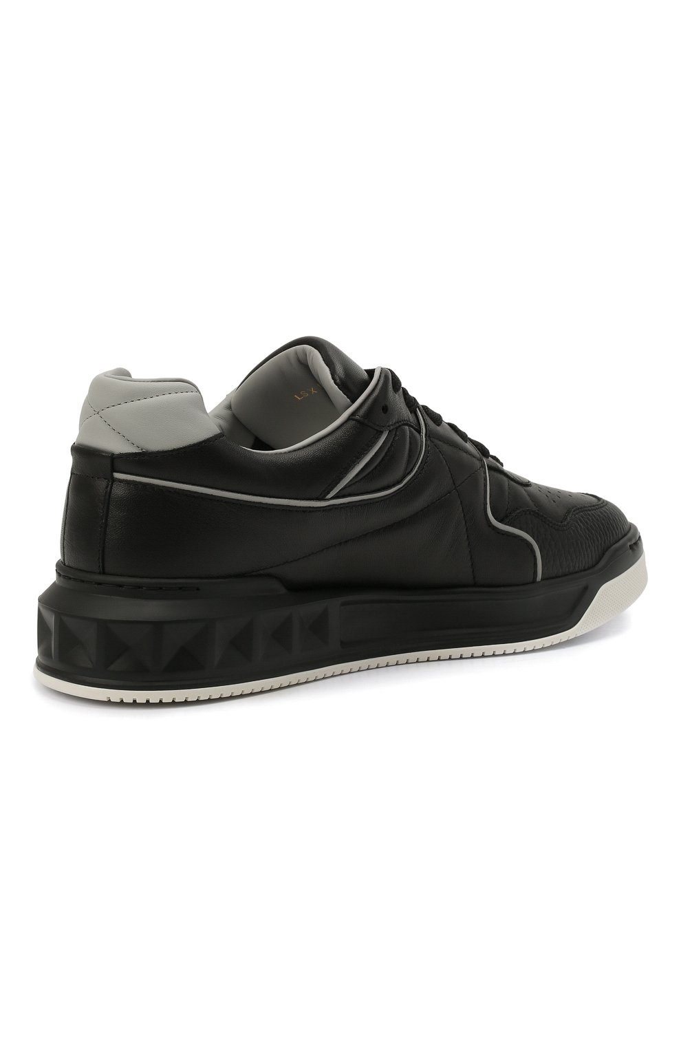 Кожаные кеды one stud VALENTINO, арт. XY2S0E71/NWN, фото 5