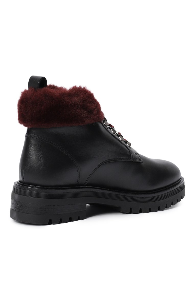 Кожаные ботинки POLLINI, арт. SA21094G94VNP/0UTLET SS23, фото 1
