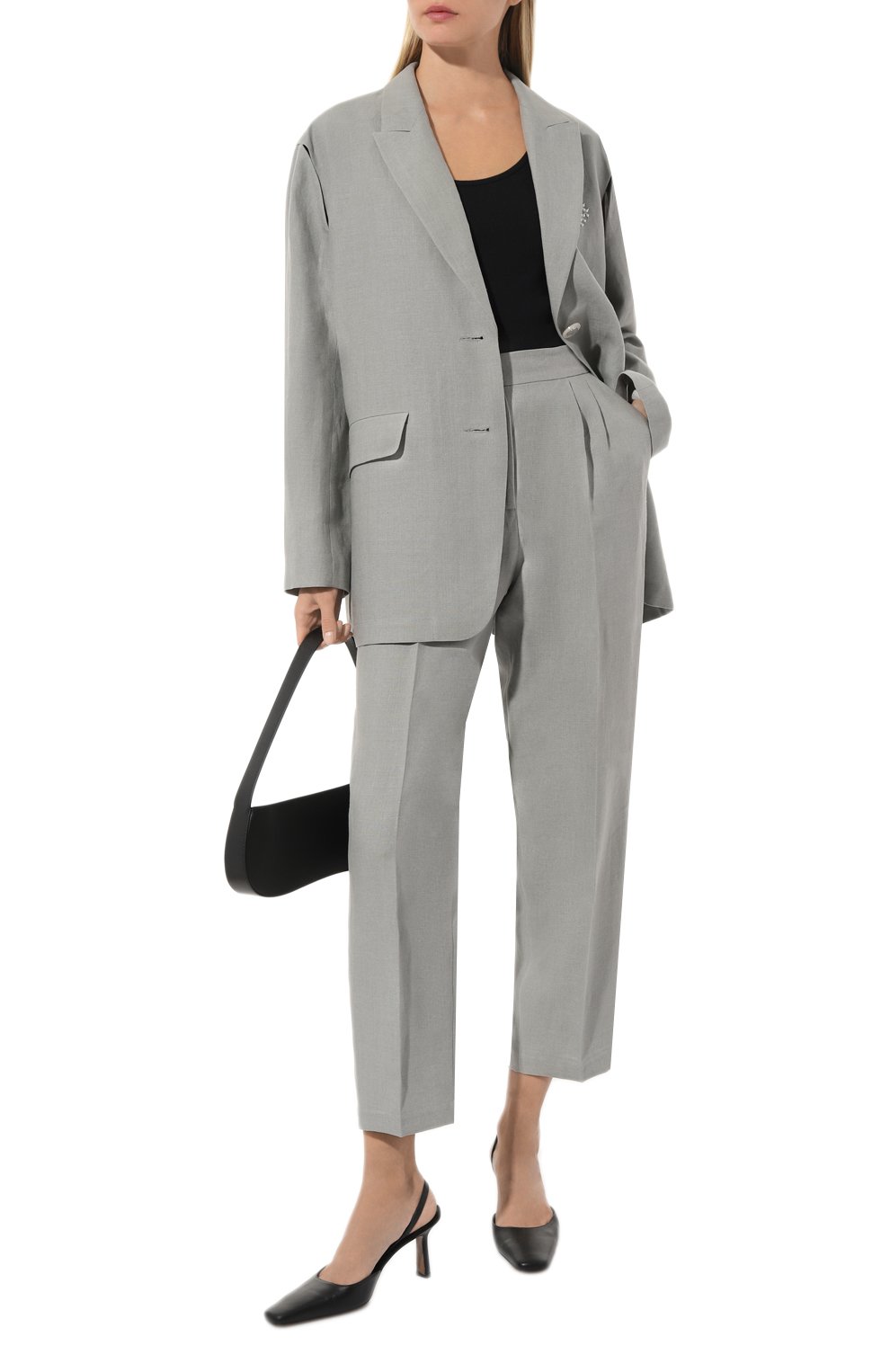 Льняные брюки AKHMADULLINA, арт. 1123.3B308/L723, фото 2