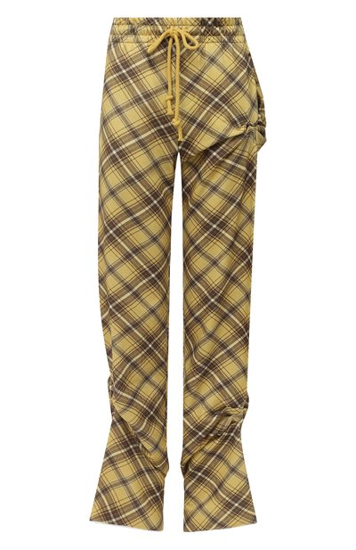 Женские хлопковые брюки DRIES VAN NOTEN, арт. 202-31176-1621