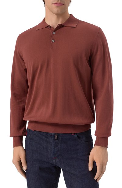 Хлопковое поло CANALI, арт. C0017/MK00145, фото 3