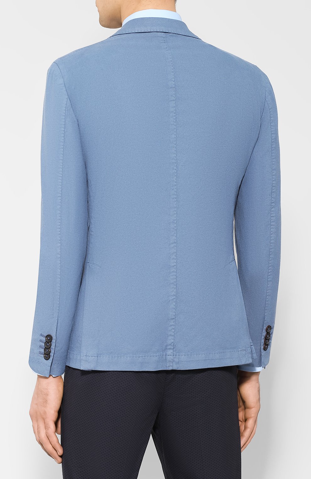 Пиджак из смеси хлопка и шелка ALTEA, арт. 1952058, фото 4