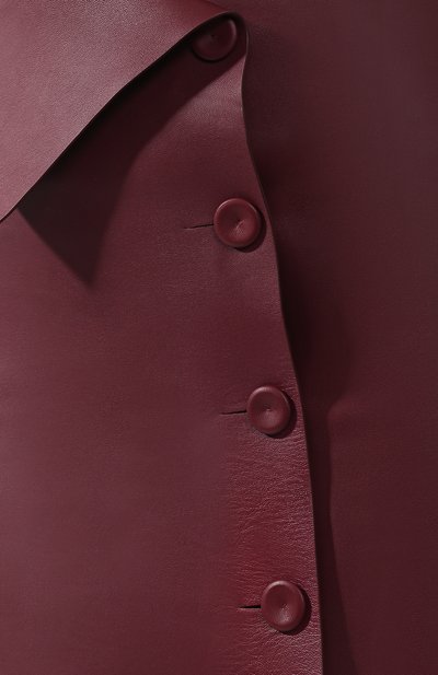 Кожаная юбка THE ROW, арт. 4960L185, фото 5