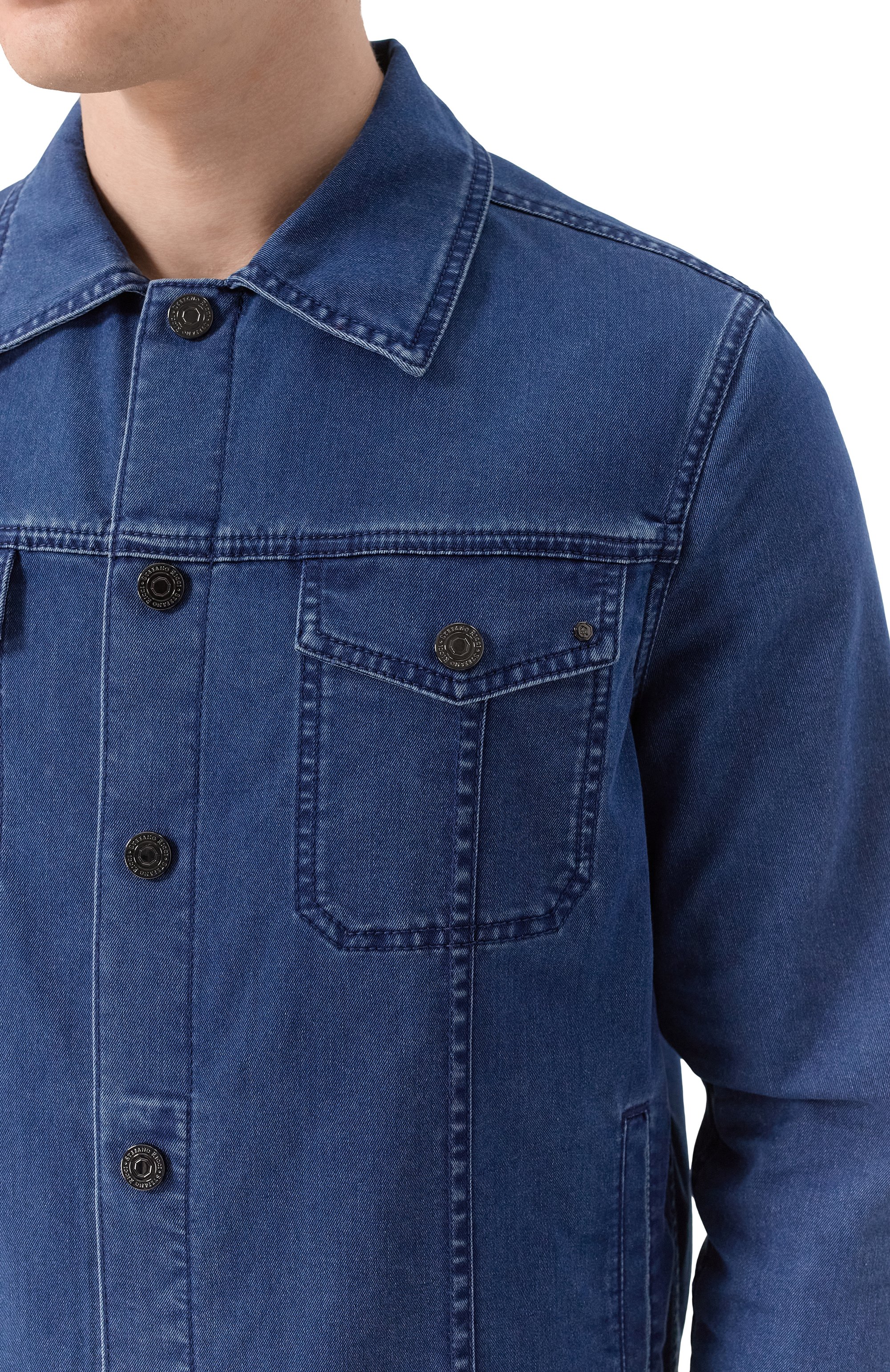 Джинсовая куртка STEFANO RICCI, арт. MFJ5102070/T249BL, фото 5