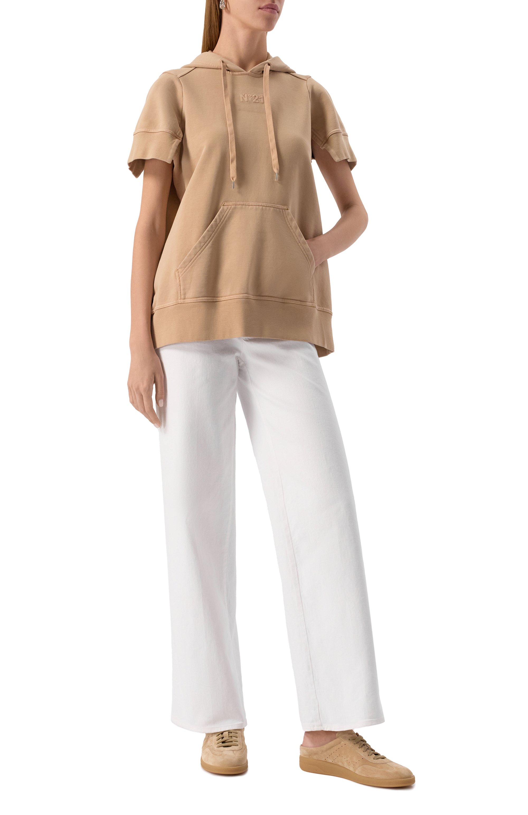 Замшевые кеды SANTONI, арт. WBPG61347FARTKCL, фото 2