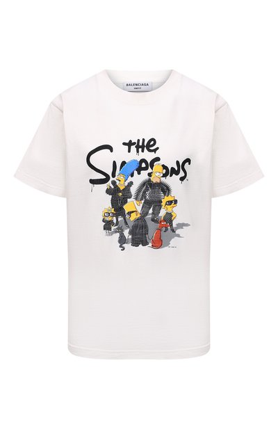 Хлопковая футболка balenciaga x the simpsons BALENCIAGA, арт. 670943/TLVG7, фото 1