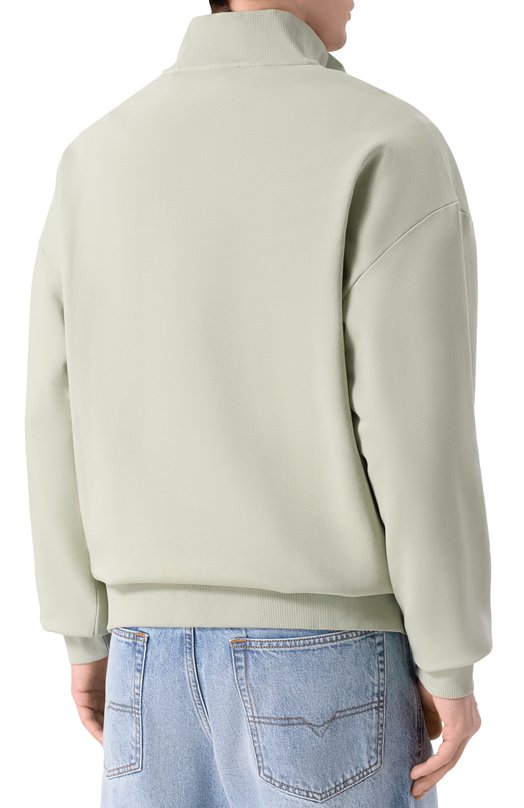 Хлопковый анорак HUGO Blue 50522367 Зелёный  50522367 Фото 4