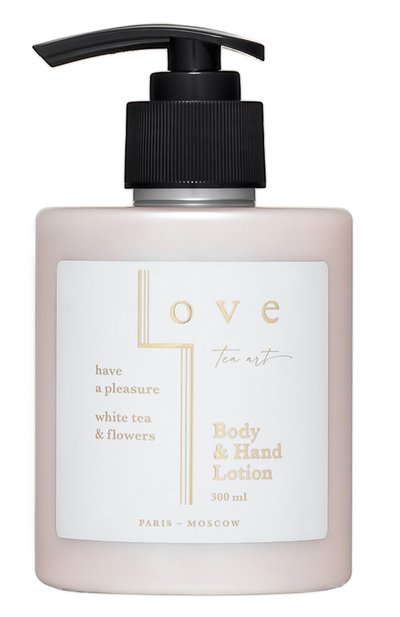 Лосьон для тела и рук белый чай и цветы (300ml) LOVE TEA ART, арт. 4603805891420, фото 1
