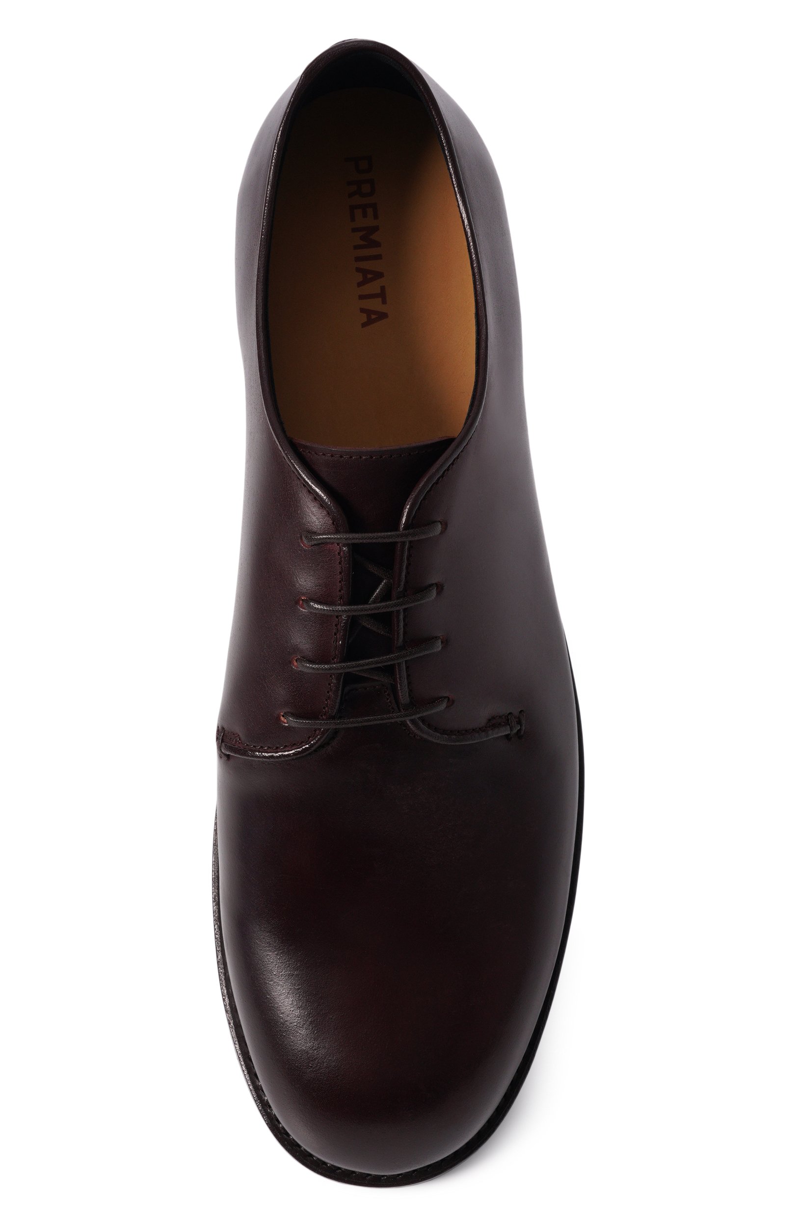 Кожаные дерби 1st line PREMIATA, арт. 32515/CALL0 BURGUNDY, фото 5