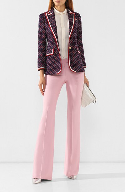 Расклешенные брюки ALEXANDER MCQUEEN, арт. 585101/QEAAA, фото 2
