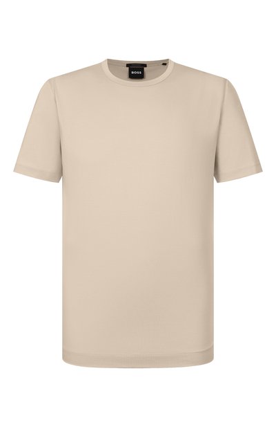 Мужская футболка из лиоцелла и хлопка BOSS, арт. 50513674