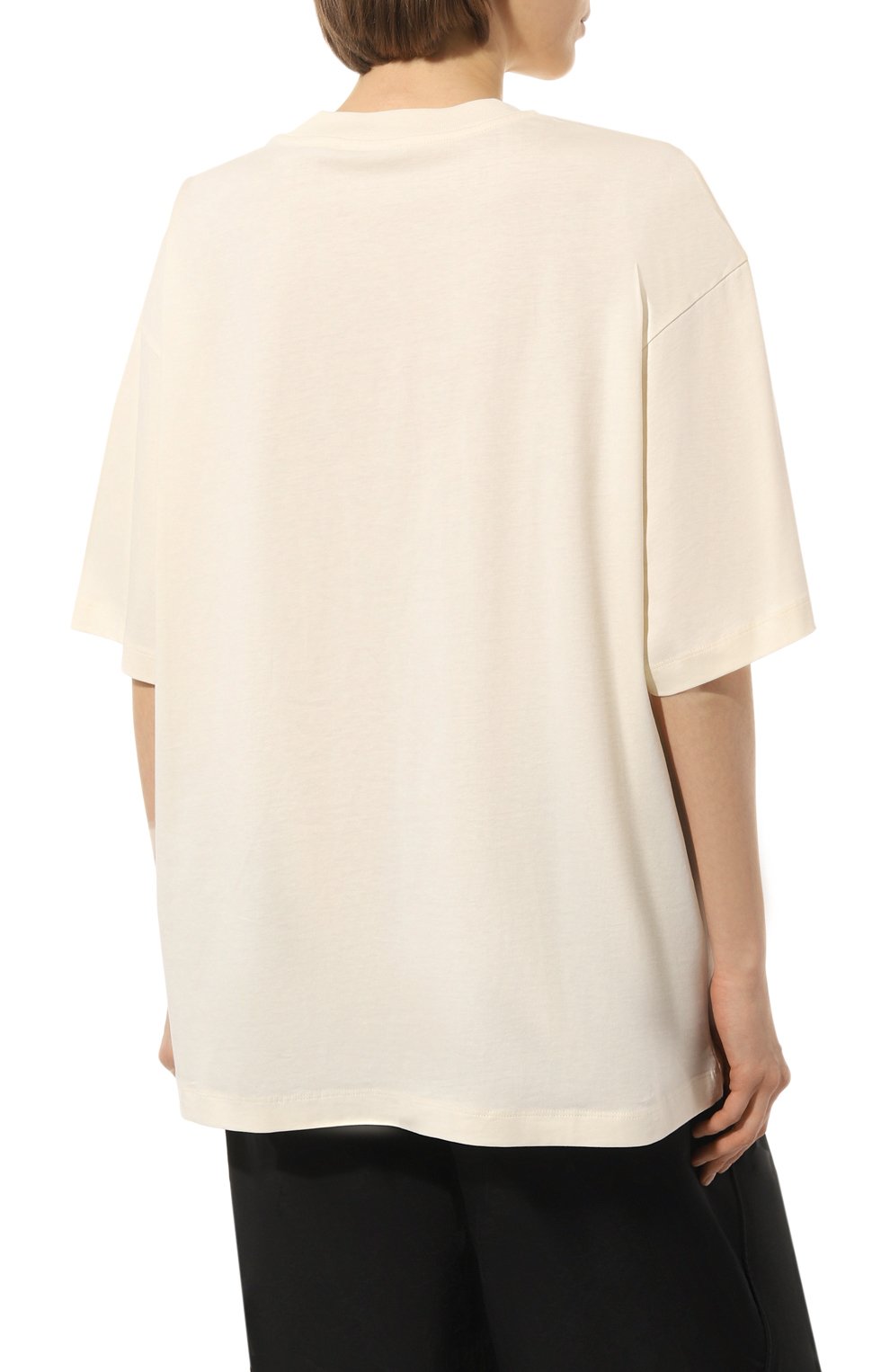 Хлопковая футболка MARNI, арт. THJET49EPH/USCS11, фото 4