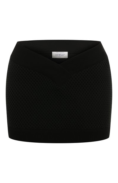 Женская хлопковая юбка OFF-WHITE, арт. 0WCU011S24FAB001
