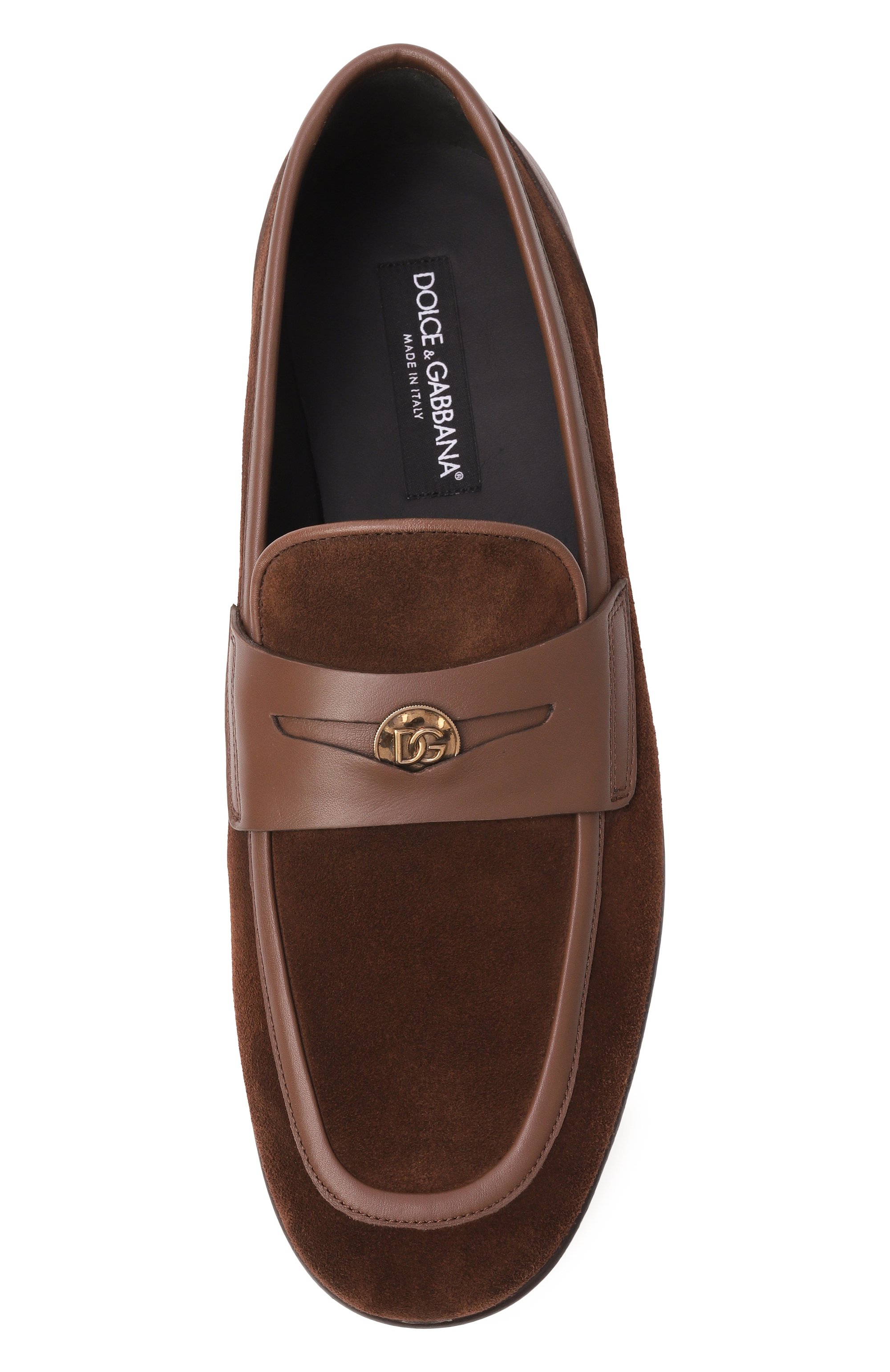 Замшевые лоферы ariosto DOLCE & GABBANA, арт. A50741/A0084, фото 6