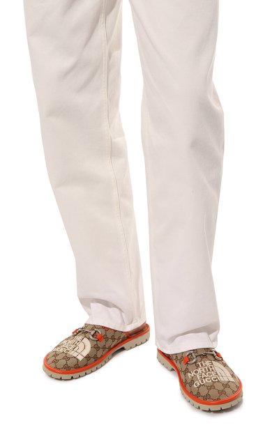 Текстильные сабо the north face x gucci GUCCI, арт. 679917 2HKM0, фото 3