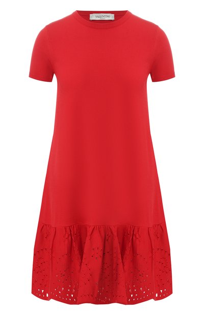 Женское платье из вискозы VALENTINO, арт. RB3KDA10LWG