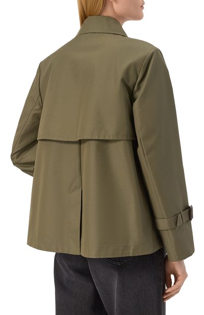 Хлопковый тренч WEEKEND MAX MARA, арт. BIGLIA, фото 4