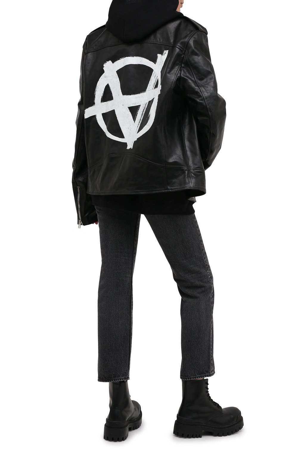 Кожаная куртка VETEMENTS, арт. UE51JA800WL 2470/W, фото 2