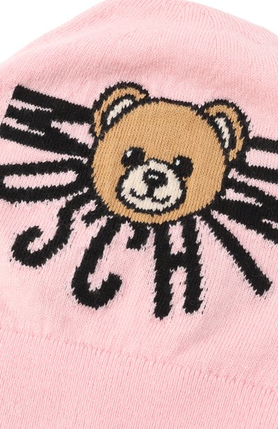 Шапка из хлопка и шерсти MOSCHINO, арт. HUX020/LHE43, фото 3