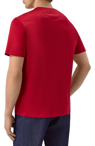 Хлопковая футболка STEFANO RICCI, арт. MNH6105000/TE0001, фото 4