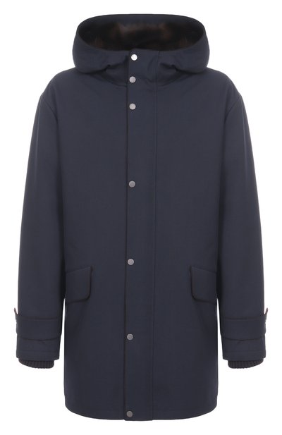 Мужская парка с подкладкой из соболя BLACK SABLE, арт. BS-24010ЕВ