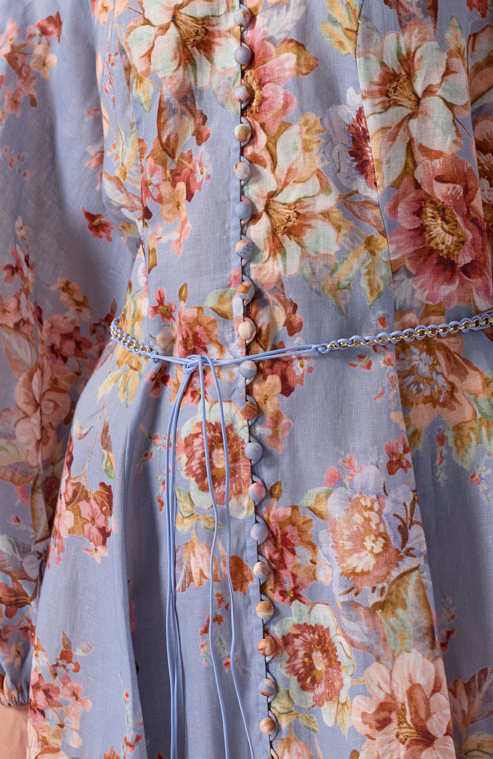 Льняное платье ZIMMERMANN, арт. 2354DRS261, фото 4