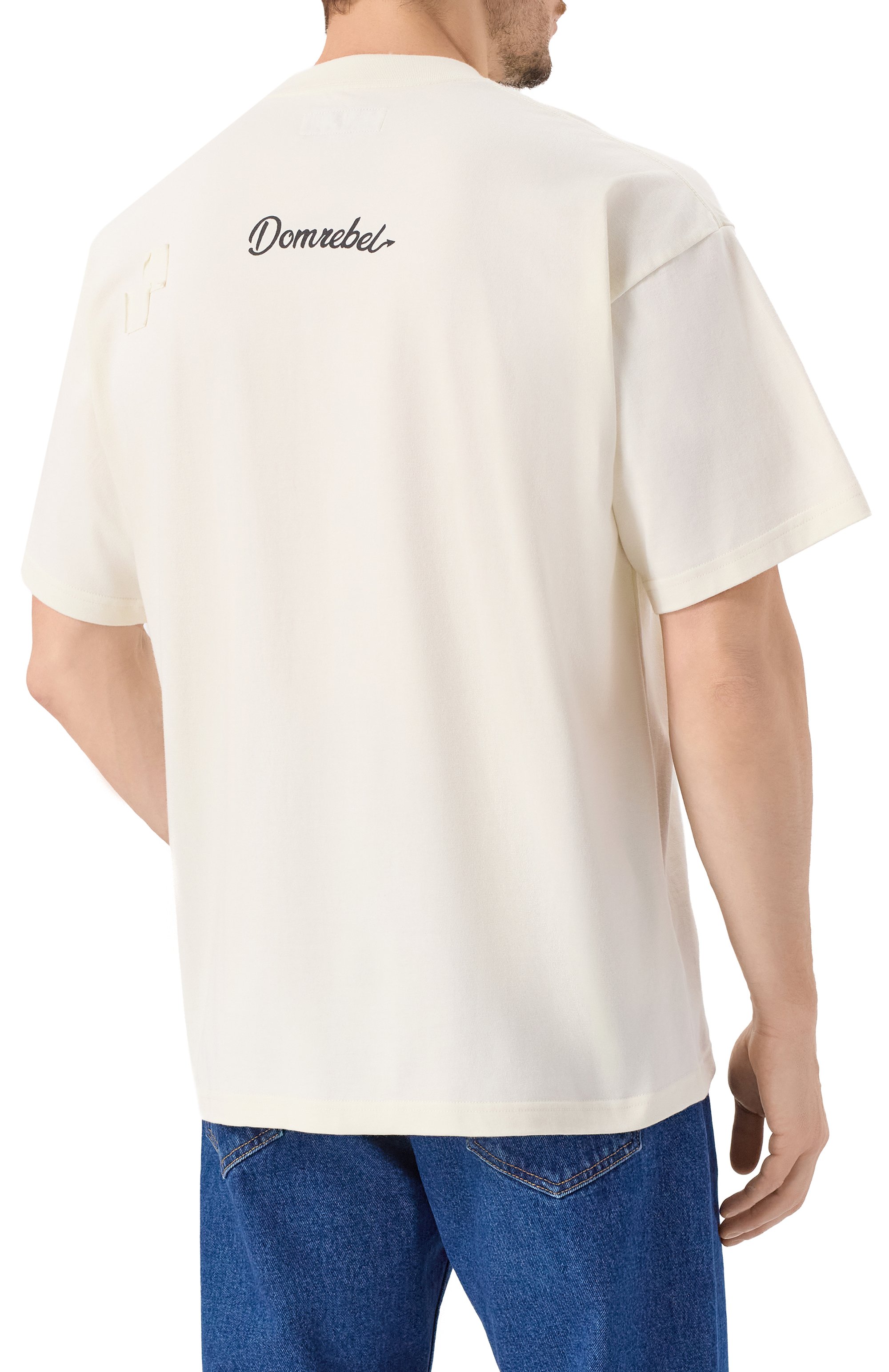 Хлопковая футболка DOMREBEL, арт. M DIABL0 BEAR/T-SHIRT, фото 4