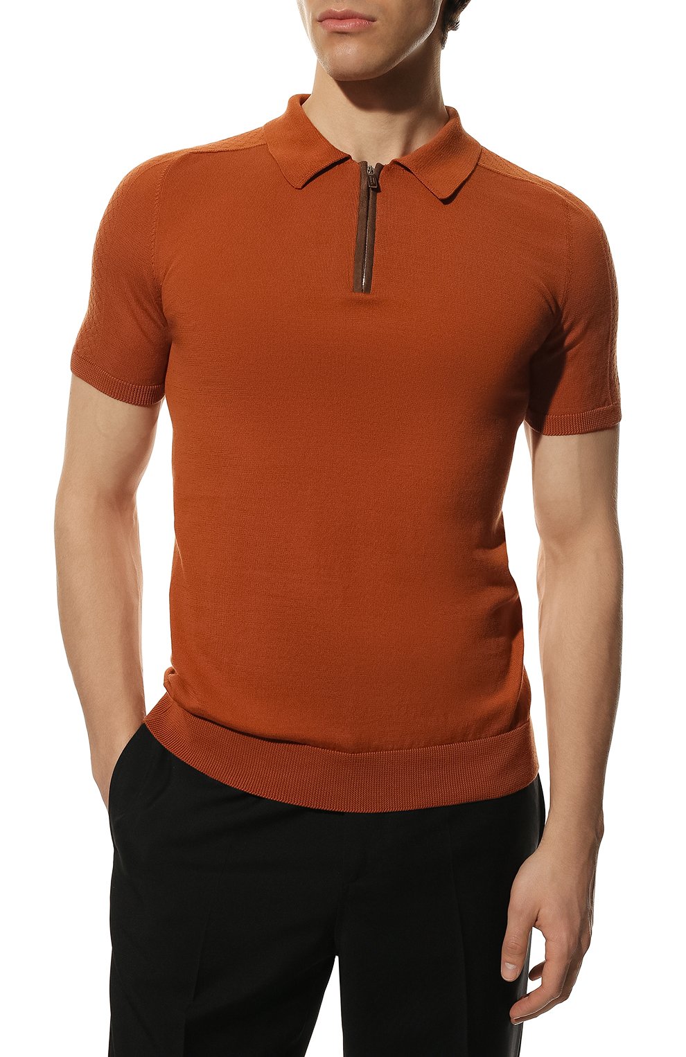 Хлопковое поло IL BORGO CASHMERE, арт. 56-1963M0DG0, фото 3