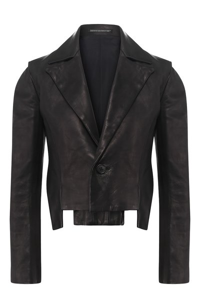 Женский кожаный жакет YOHJI YAMAMOTO, арт. FV-J10-707