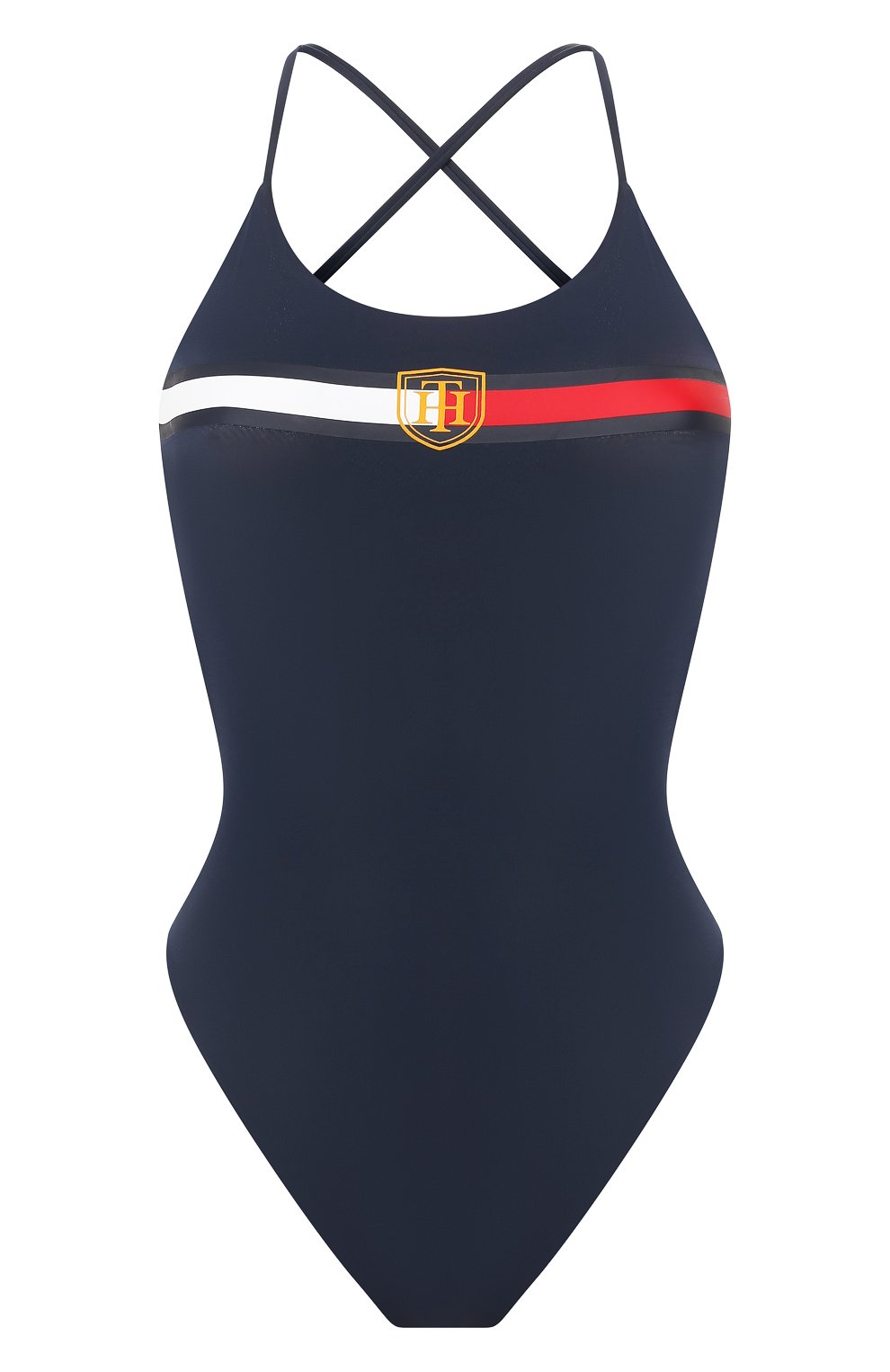 Слитный купальник TOMMY HILFIGER разноцветного цвета по цене 8490 руб., арт. UW0UW01433, фото 1 Слитный купальник TOMMY HILFIGER, арт. UW0UW01433, фото 1
