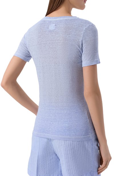 Льняная футболка 120% LINO, арт. 33ALIW7761/000B568, фото 4