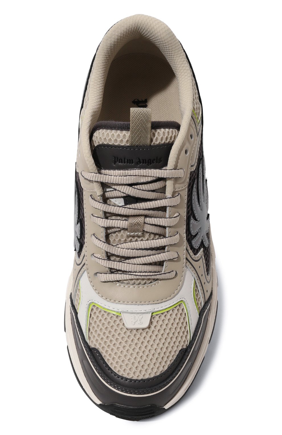 Комбинированные кроссовки pa 4 PALM ANGELS, арт. PMIA102F24LEA002, фото 6