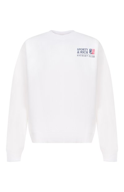 Мужской хлопковый свитшот SPORTY AND RICH, арт. ST098710431WH01