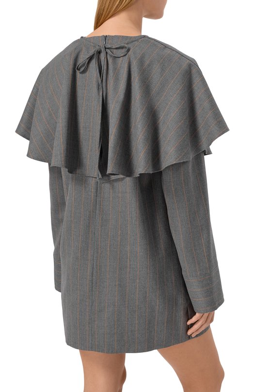 Платье Ganni W0994 Серый  W0994 Фото 3