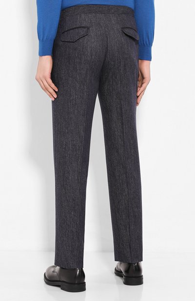 Шерстяные брюки ZILLI, арт. M0S-40-38P-B6427/0001, фото 4