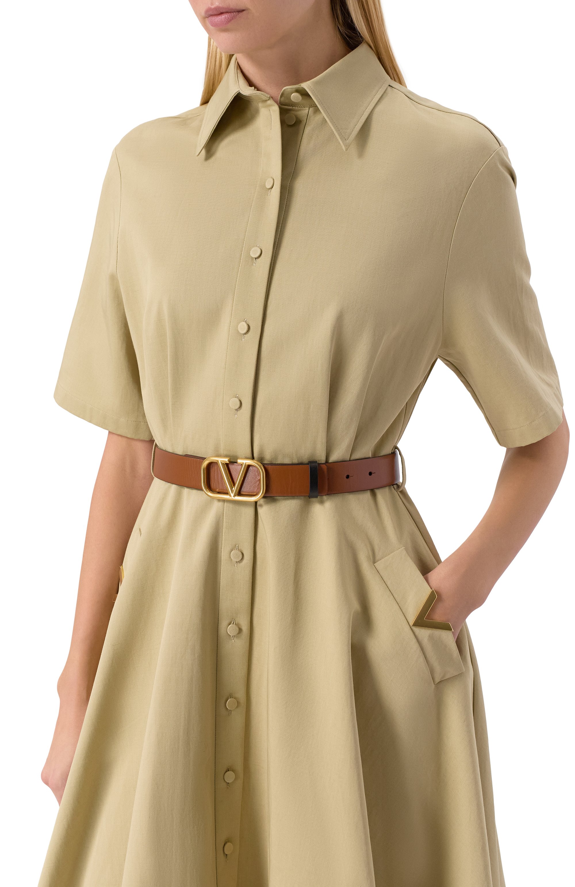 Двусторонний ремень vlogo signature VALENTINO, арт. 5W0T0T15/ZFR, фото 2