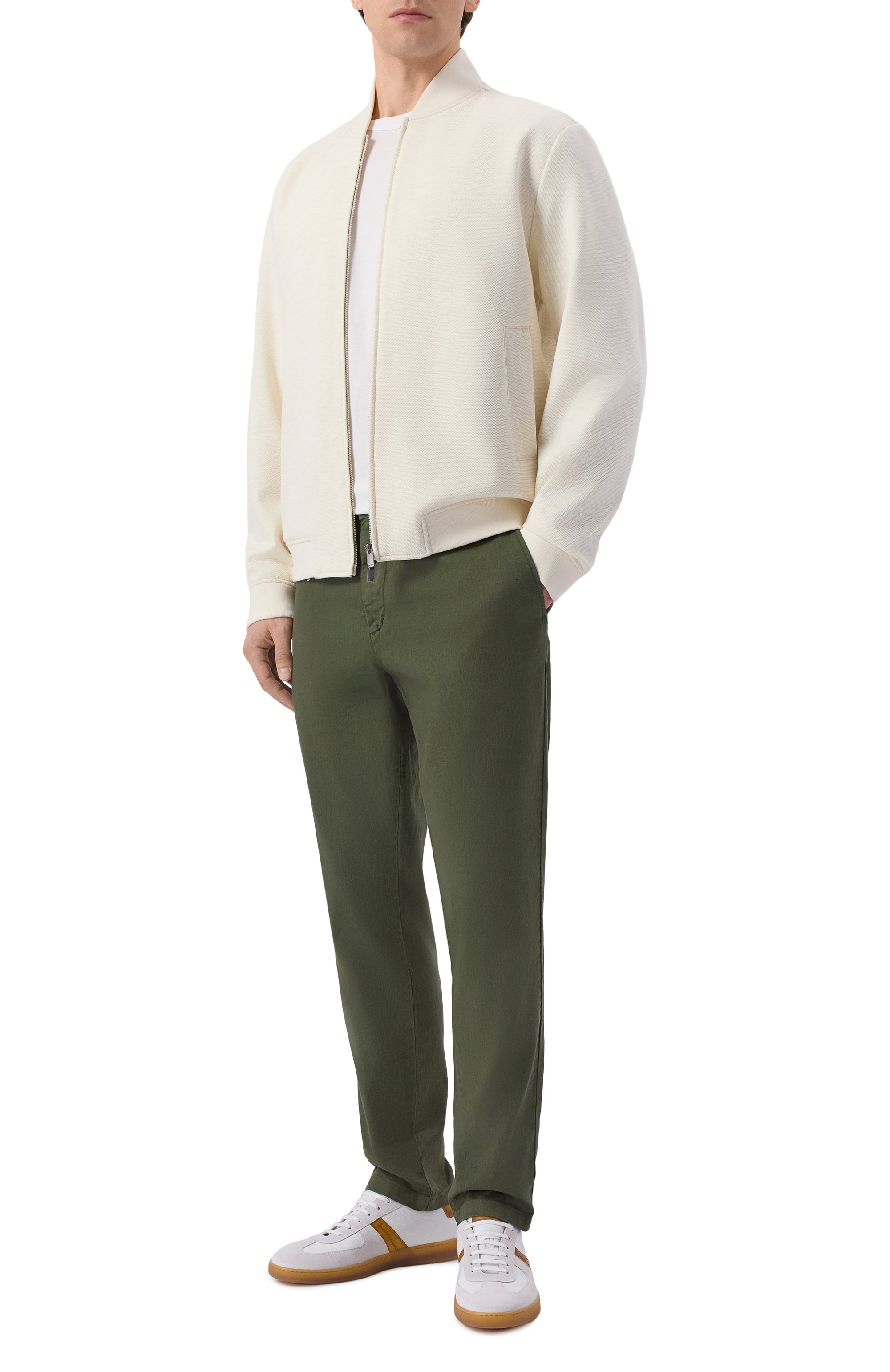 Брюки изо льна и хлопка BOGNER, арт. 18417335, фото 2