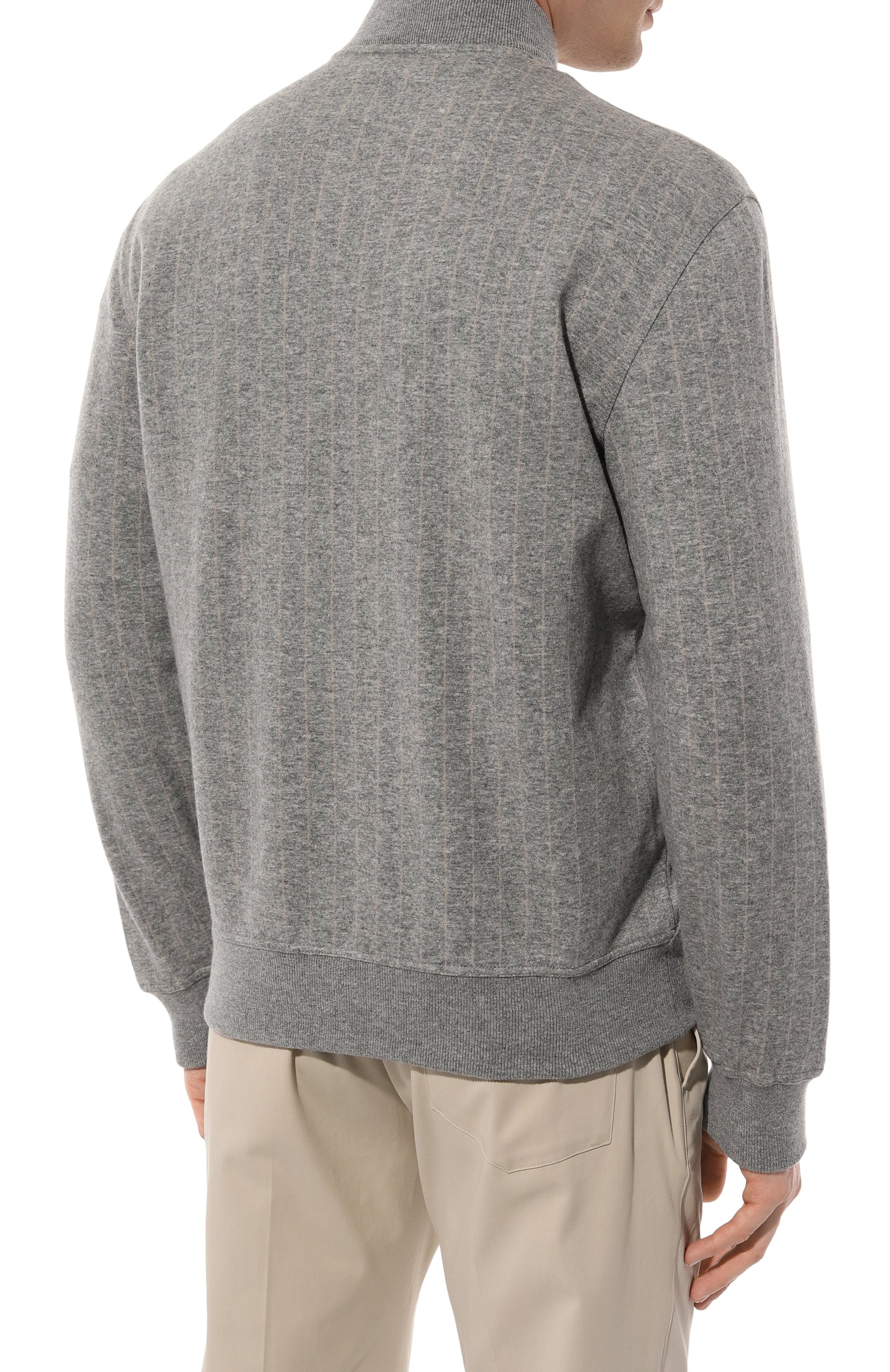 Кардиган из кашемира и хлопка BRUNELLO CUCINELLI, арт. M0T789072G, фото 4