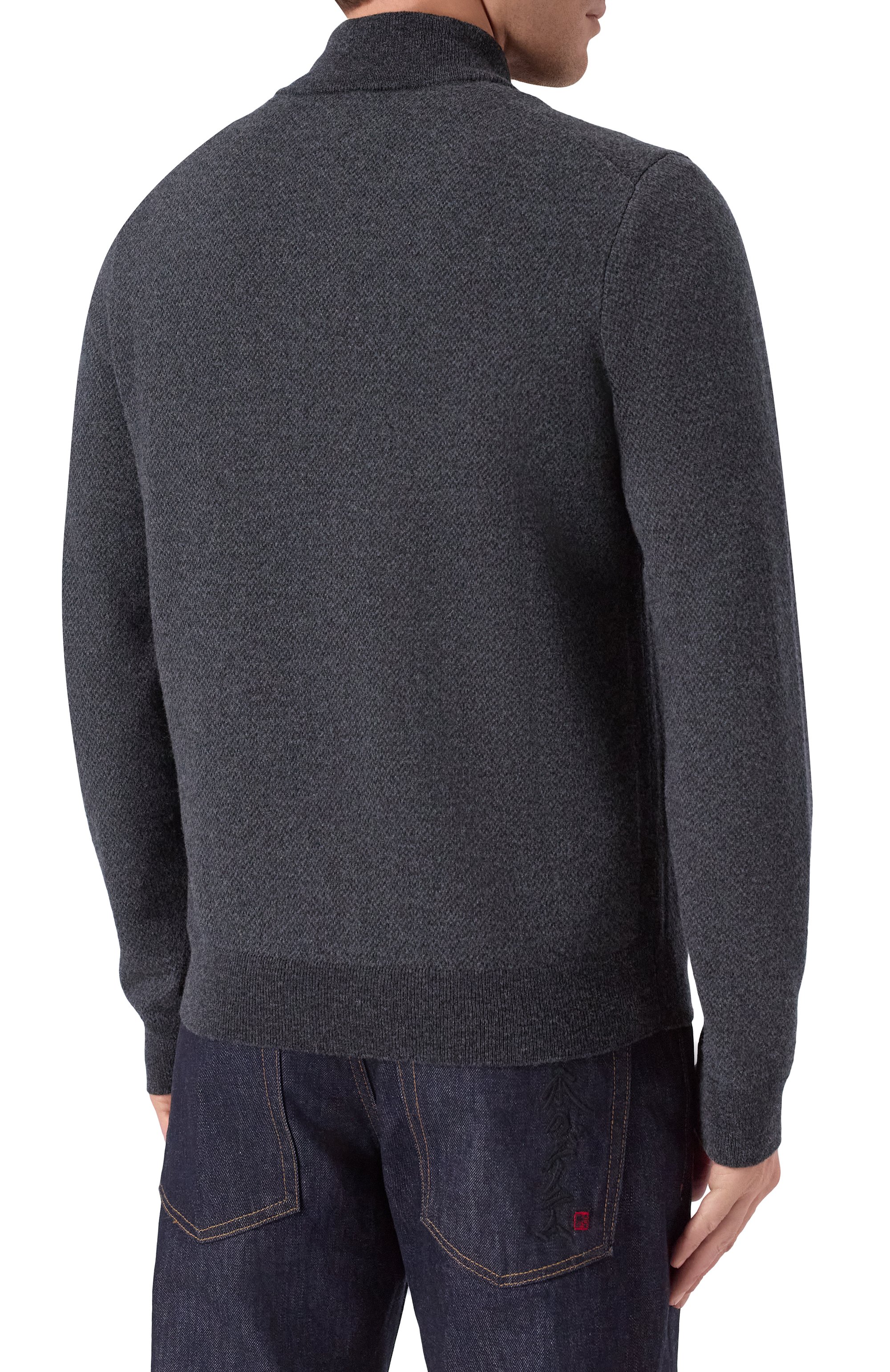 Кардиган из шерсти и хлопка BOSS, арт. 50549950, фото 4