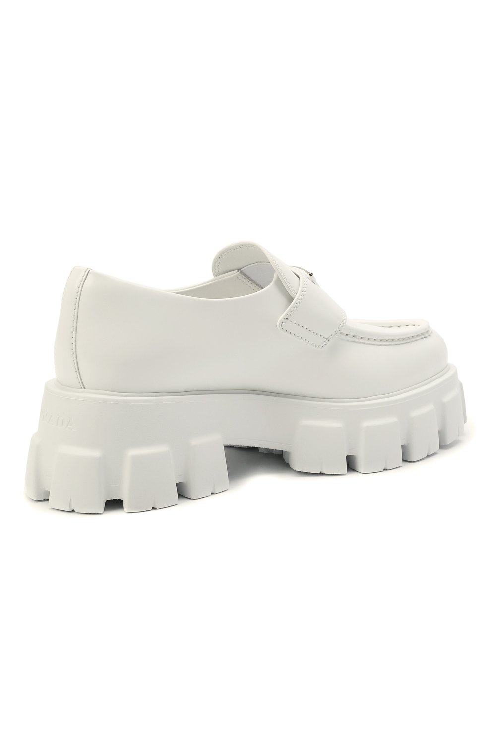 Кожаные лоферы monolith PRADA, арт. 1D663M-055-F0009-055, фото 5