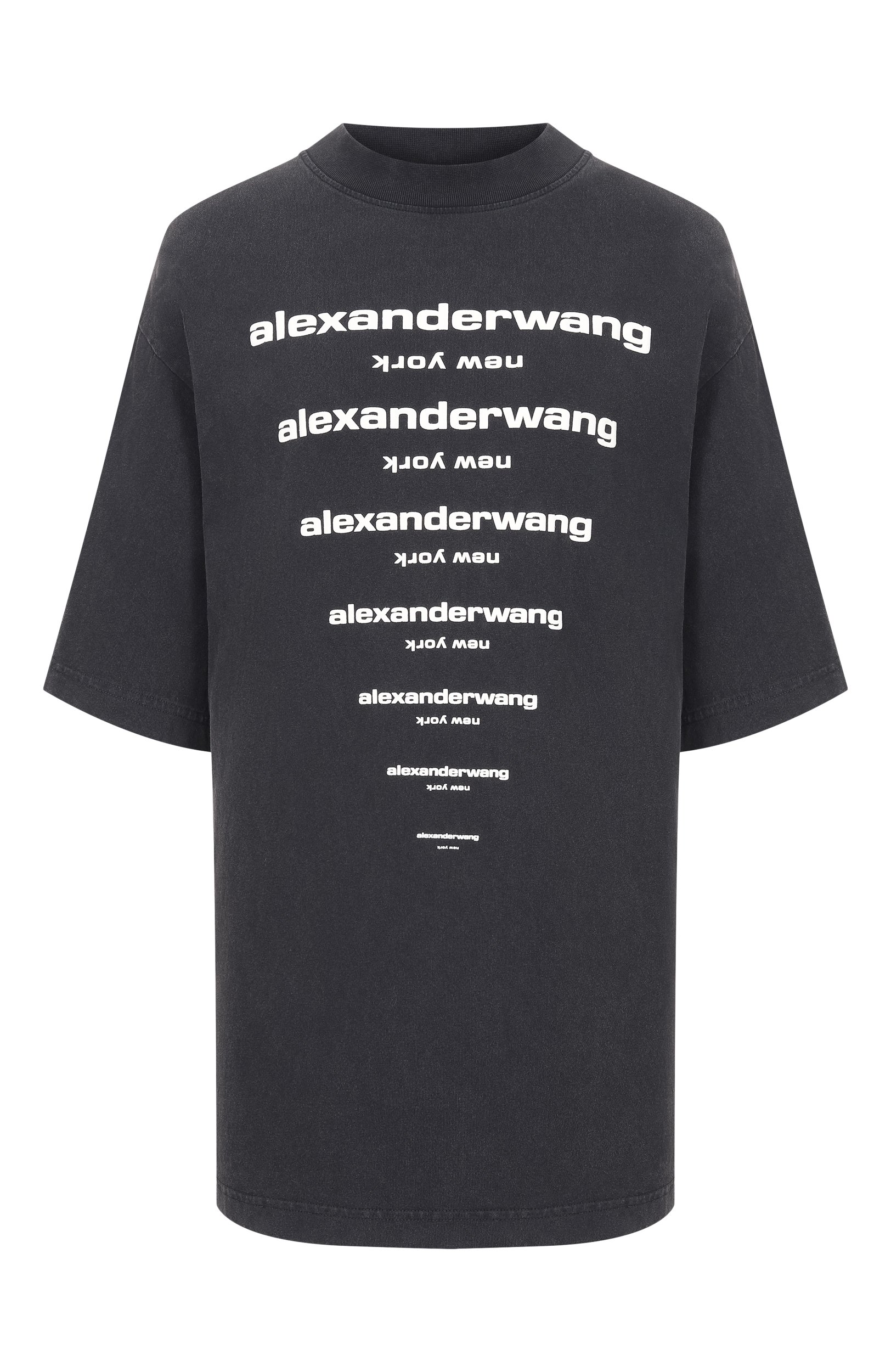 Хлопковая футболка ALEXANDER WANG, арт. UCC3261924, фото 1