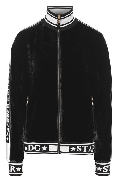 Женский толстовка из смеси вискозы и шелка DOLCE & GABBANA, арт. F9C50T/FUVJK