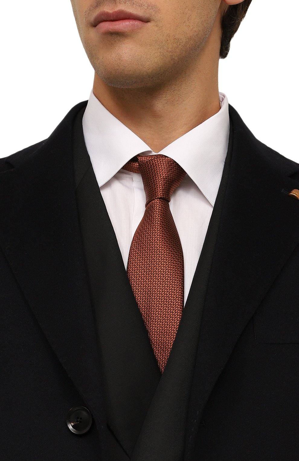 Шелковый галстук CANALI, арт. 18/HJ03766, фото 2