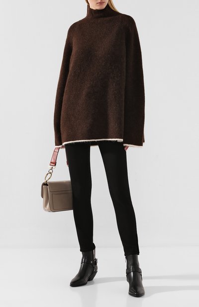 Свитер BY MALENE BIRGER коричневого цвета по цене 24950 руб., арт. Q67273018/ELLIS0N, фото 2 Свитер BY MALENE BIRGER, арт. Q67273018/ELLIS0N, фото 2