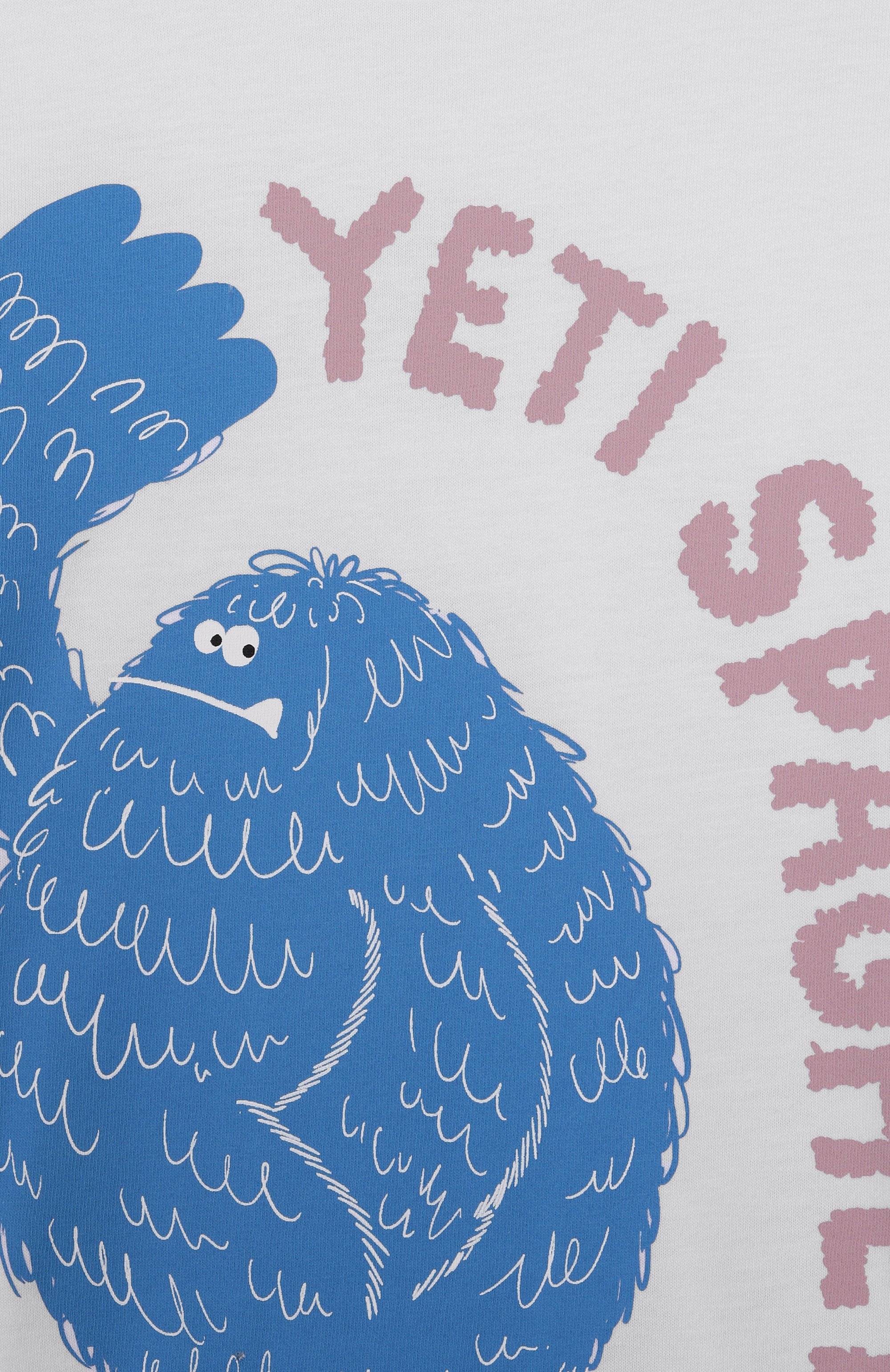 Хлопковая футболка STELLA MCCARTNEY белого цвета по цене 8530 руб., арт. TX8Q81, фото 3 Хлопковая футболка STELLA MCCARTNEY, арт. TX8Q81, фото 3