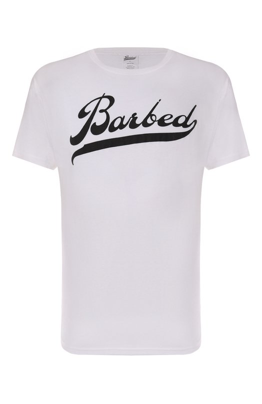 Хлопковая футболка Barbed