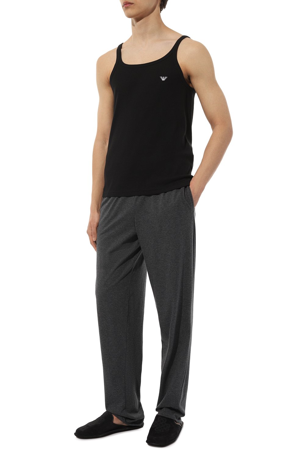 Хлопковая майка EMPORIO ARMANI, арт. 112013/3R503, фото 2